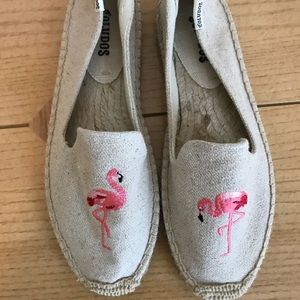 Soludos Embroidered Smoking Slipper Size 6